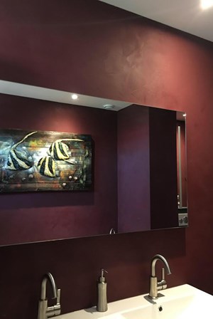 Badkamer Beal Mortex (béton ciré)